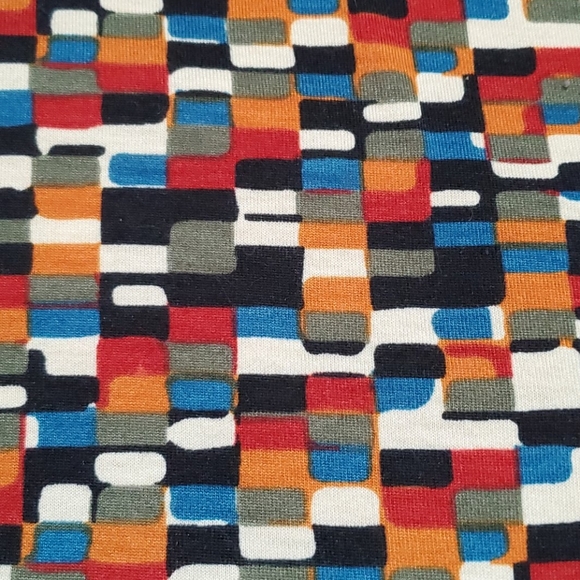 LuLaRoe Geometric Print Fall Irma Tunic Top Size  S - Picture 2 of 7